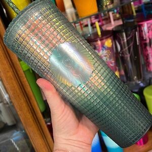 Starbucks crystal green ombré cup - new w tags
